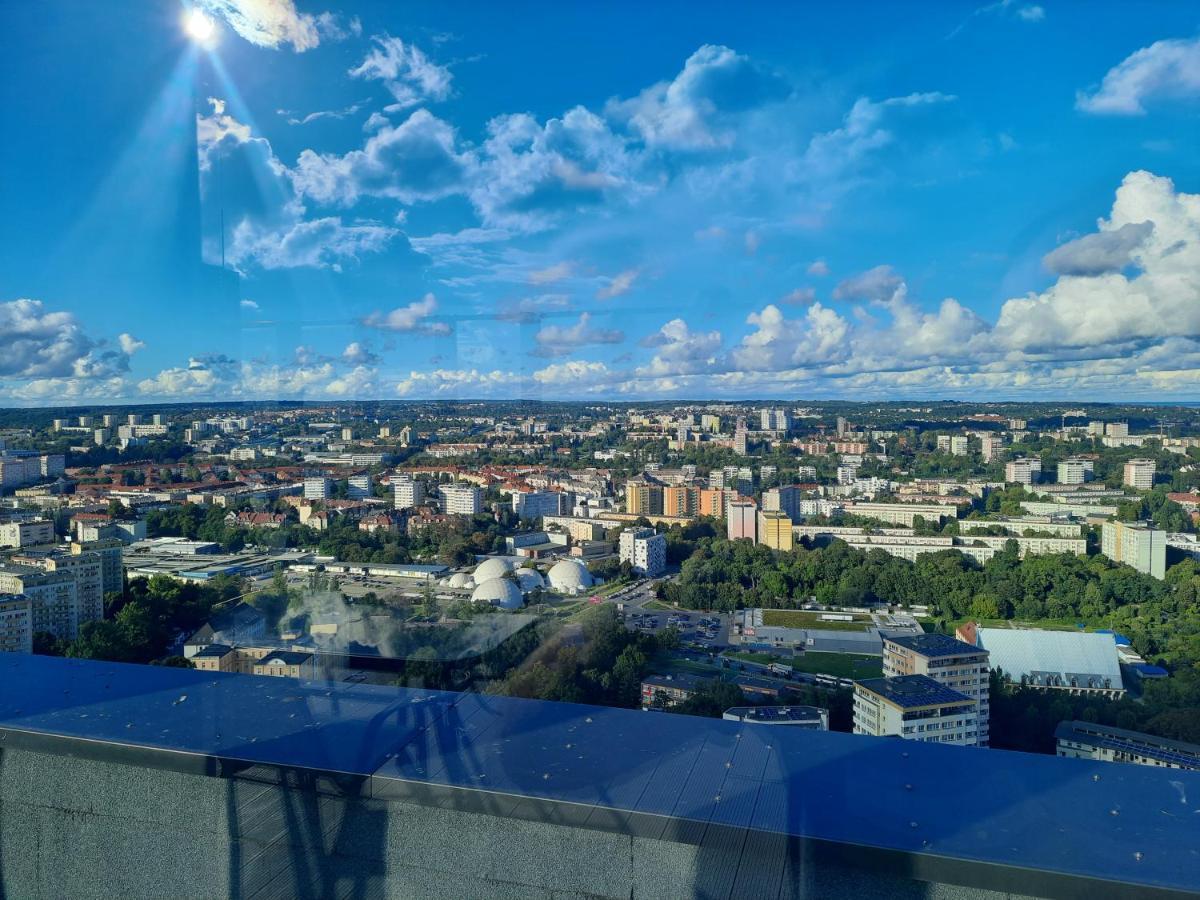 Hanza Tower Sunny Apartment Szczecin Kültér fotó