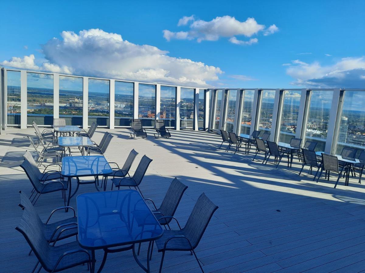 Hanza Tower Sunny Apartment Szczecin Kültér fotó