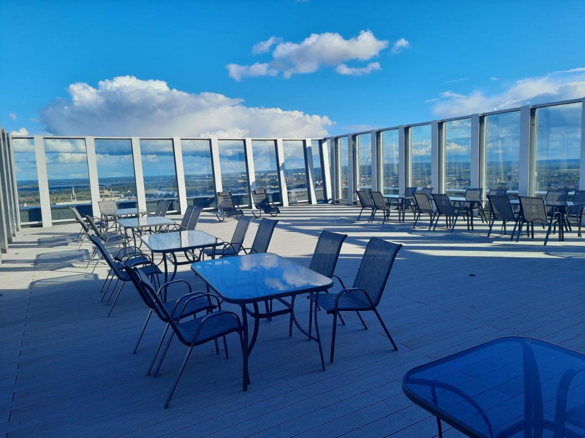 Hanza Tower Sunny Apartment Szczecin Kültér fotó